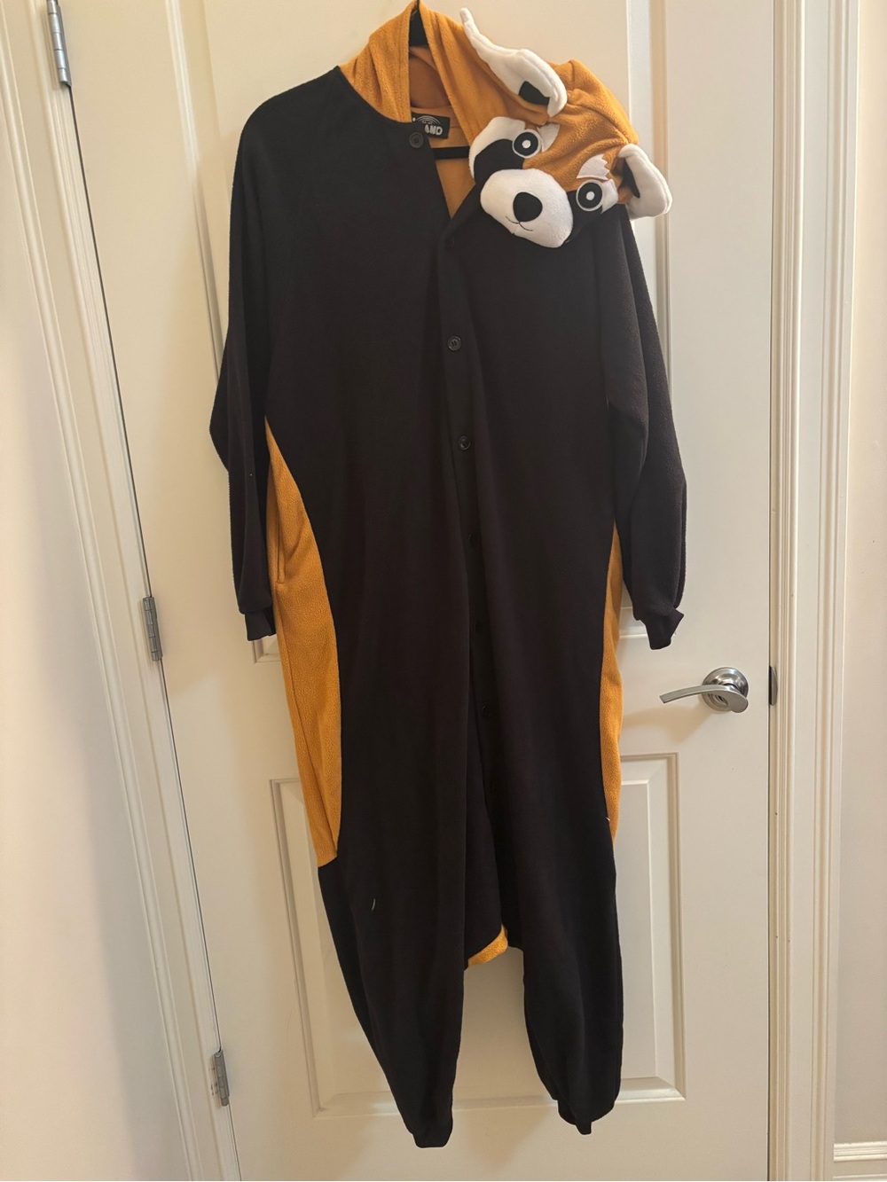 Adult Red Panda Onesie Halloween Costume